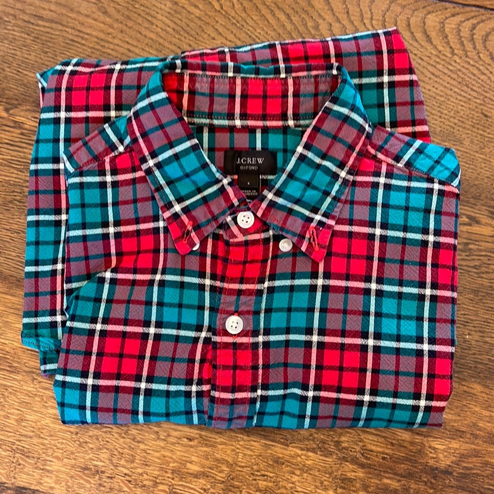 J Crew Oxford Button Down Size Small